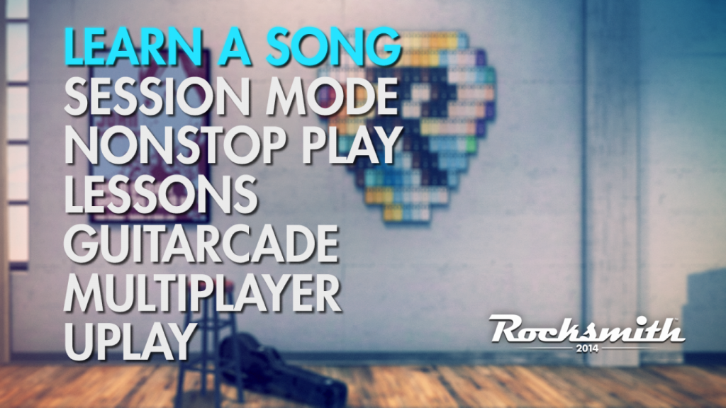 rocksmith menu