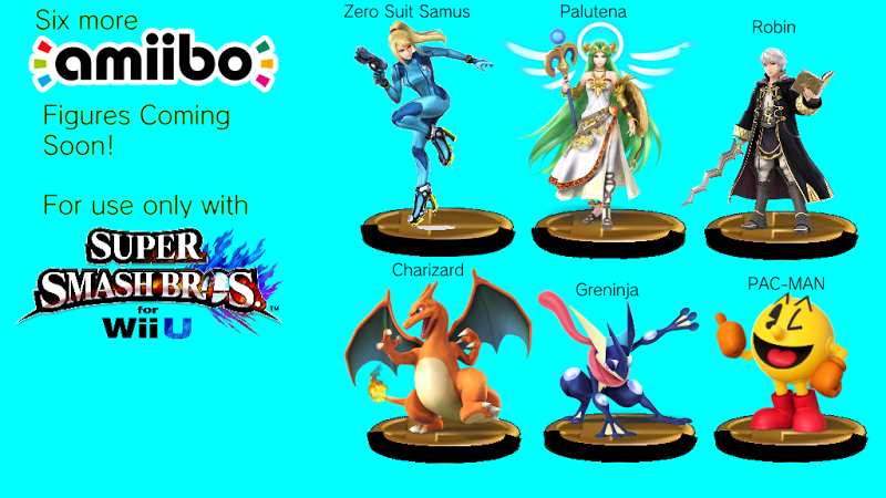6 more amiibo figures