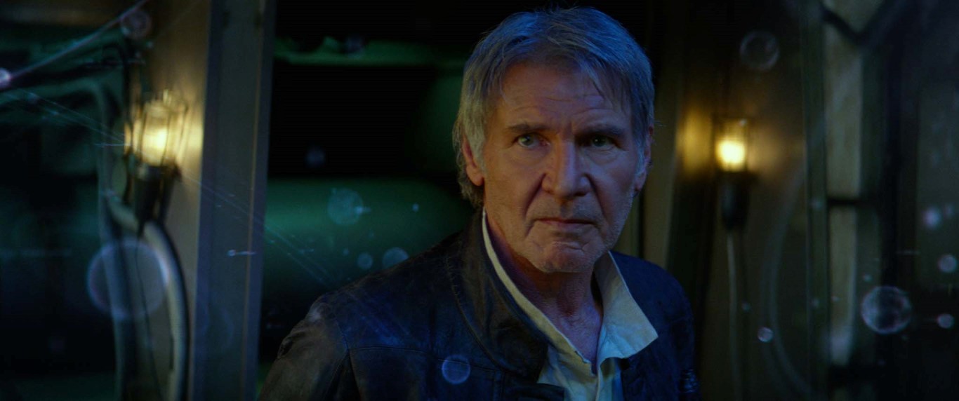 Star Wars The Force Awakens - Szenen - 63 Han Solo (Harrison Ford)