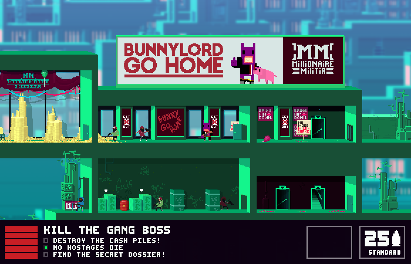 Not a Hero Super Snazzy Edition - Screenshot 6