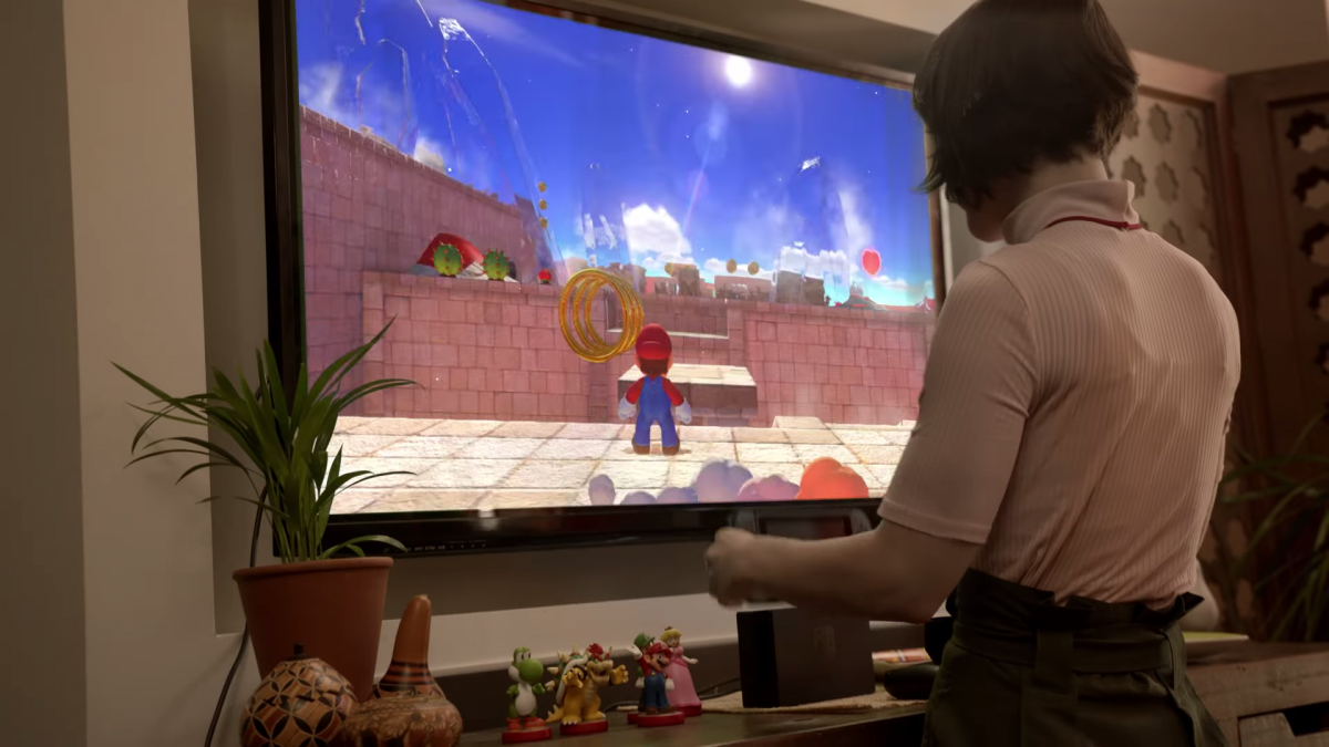 when-the-woman-sees-her-friends-across-the-street-inviting-her-to-a-party-shes-able-to-pack-up-her-mario-game-and-bring-it-with-her