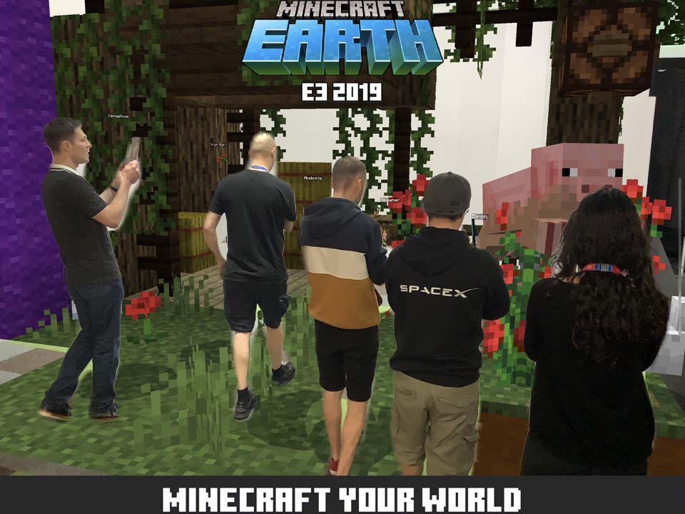 Hands-on with Minecraft Earth at E3