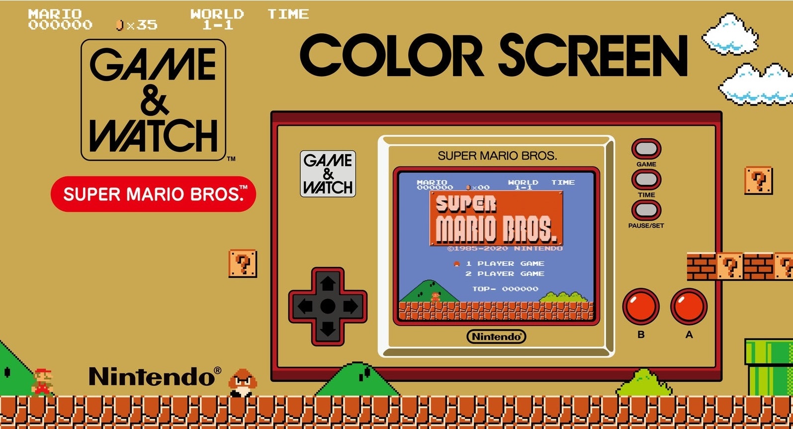 Game and Watch Super Mario Bros. Joypad.ch